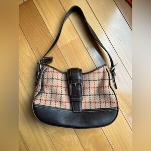 Coach Vintage Hampton Plaid Shoulder bag